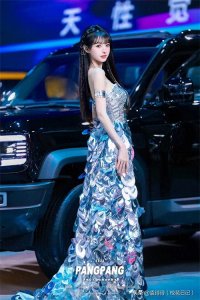 ​车模小玥玥，号称广东最美车模