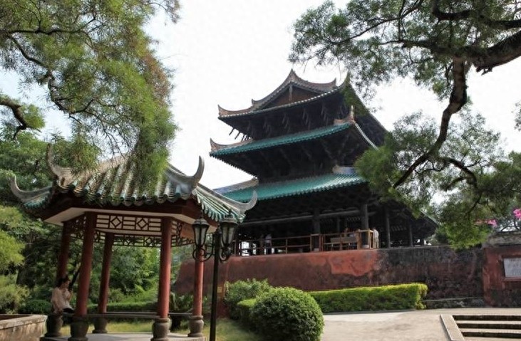 广西容县真武阁：江南四大名楼之一，堪称中国建筑奇迹