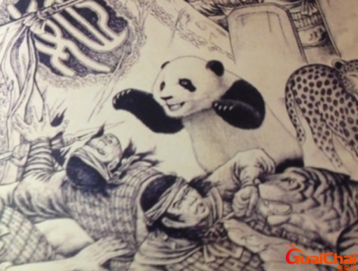 ​蚩尤和熊猫的故事-上古蚩尤真的是骑着大熊猫吗？