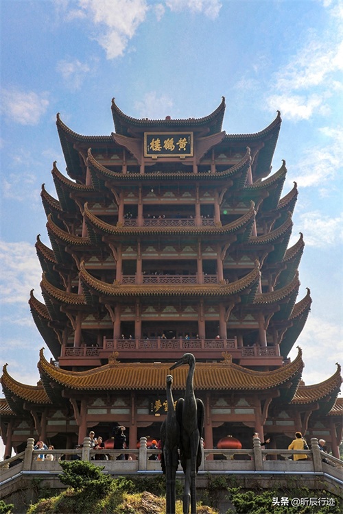 一组照片带你感受武汉黄鹤楼这个千年文化荟萃