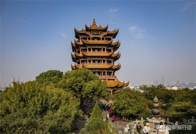 ​一组照片带你感受武汉黄鹤楼这个千年文化荟萃