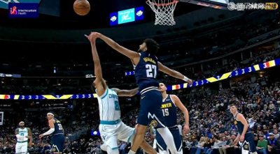 ​掘金大胜！约基奇29+17+9，威少8+3+7，赛后弩机过来，抱住约基奇