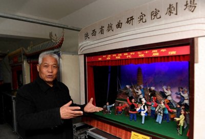 ​传承古老民俗，陕西老艺人的微缩社火您见过吗