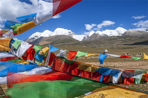 中国西藏：纳木错湖