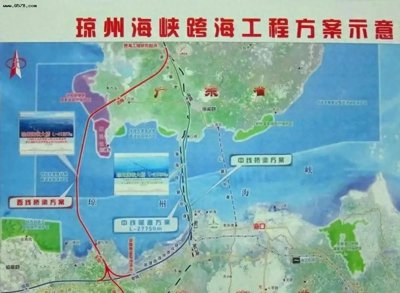 ​港珠澳大桥有55km长 为何只有19.4km宽的琼州海峡不建跨海大桥呐？