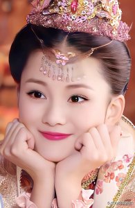 ​馨子饰演代战公主这妆扮太漂亮了