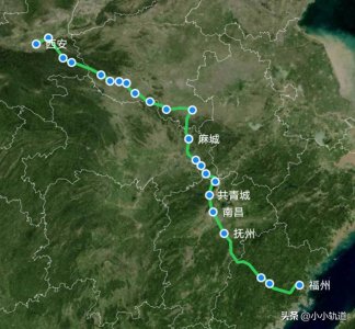 ​K4288次列车由西安至福州，列车在南阳转向，耗时约25小时