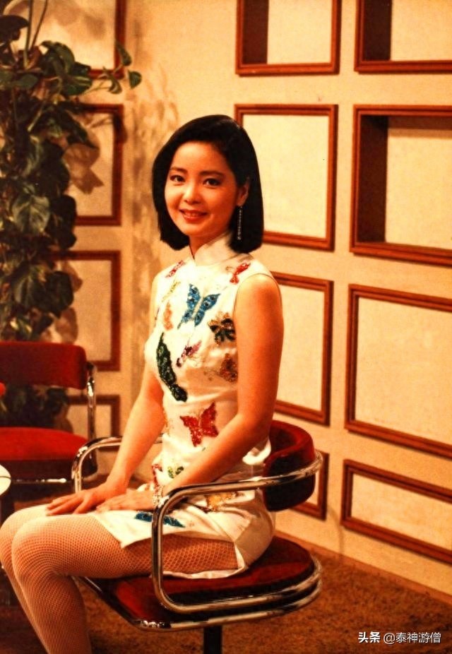 歌后邓丽君的葬礼：图9她的出殡现场，图3美丽的遗容