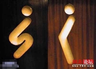 这么多洗手间标志！你分的清男厕女厕吗？