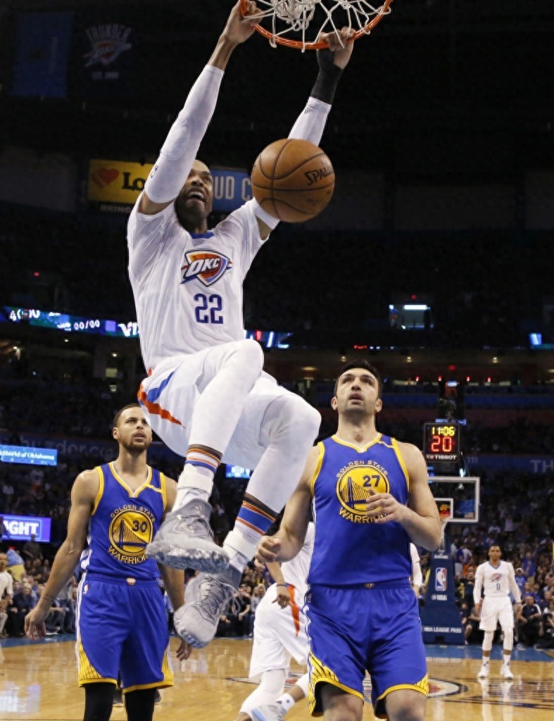 篮球——NBA常规赛：勇士胜雷霆