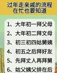 ​过年走亲戚，今年不一样！知识暴涨，流程全掌握，值得看看！