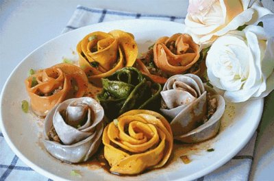 ​百吃不厌的花式彩色饺子皮做法