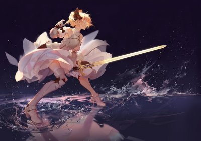 ​纯白的骑士姬！阿尔托莉雅 Saber Lily 壁纸特辑