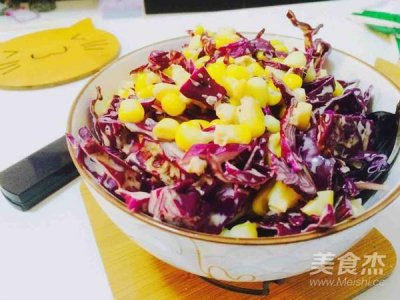 ​这种紫色包菜，曾以为是转基因，现在成养生菜，维C是柑橘2倍