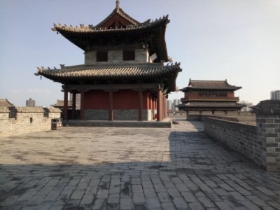 ​山西大同市--古城墙雄伟壮观，堪称完美