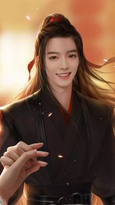 ​陈情令魏无羡蓝忘机同人插画壁纸