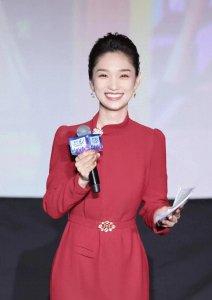 ​32岁蓝羽搭档康辉主持华表奖，被赞端庄大气不是网红脸，适合春晚