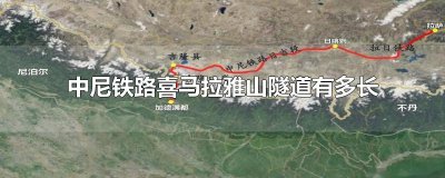 ​中尼铁路喜马拉雅山隧道有多长