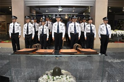 ​北京市公安局举行缅怀纪念首都公安英烈活动